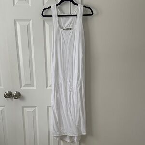 Lululemon White Sleeveless Maxi Dress
